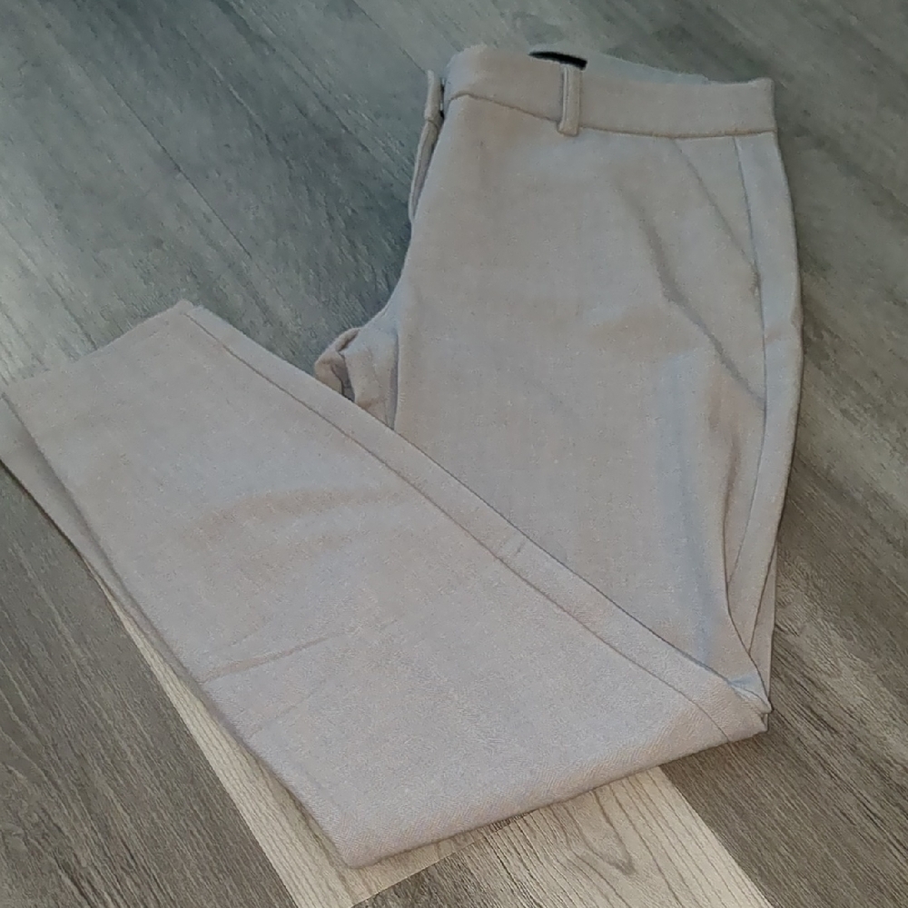 Express,Columnist, Ankle Mid Rise Straight Pants, Size 2R